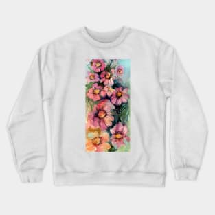 flowers chamomile Crewneck Sweatshirt